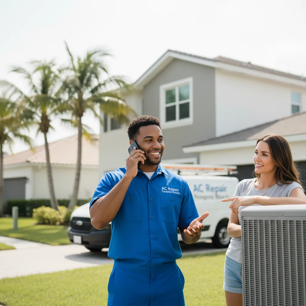 AC Repair Pompano Beach customer support in Jeannette